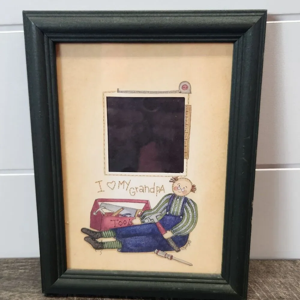 I Love My Grandpa Hanging Picture Frame 8